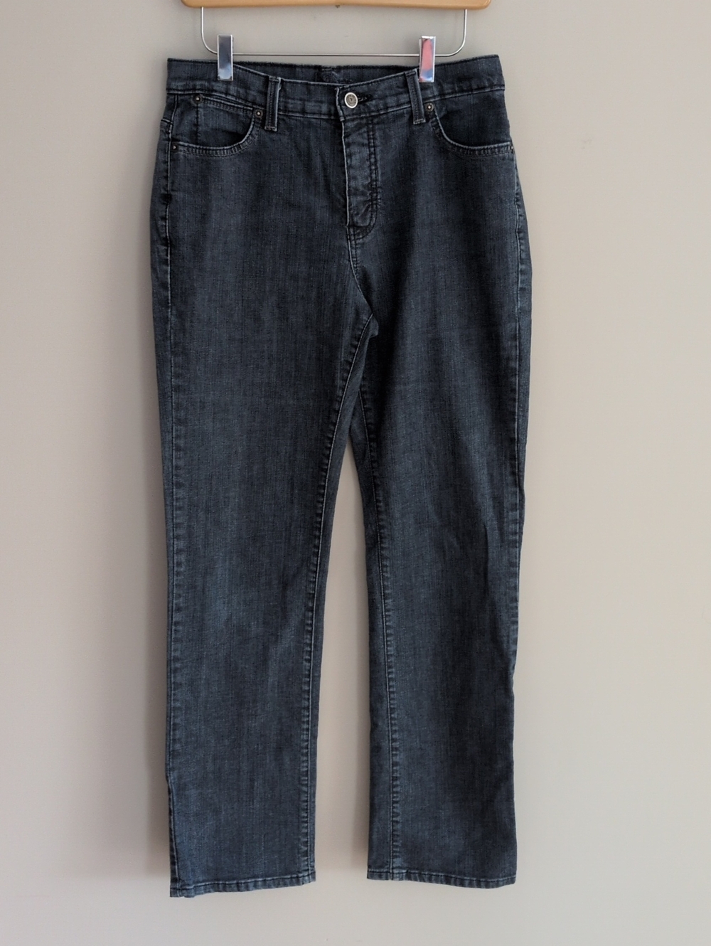 LOIS JEANS GIGI Women Size 31x32 Cotton Stretch Medium Wash Jeans